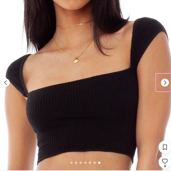 AREYOUAMI ANKE CAP SLEEVE TOP - Picture 1 of 4